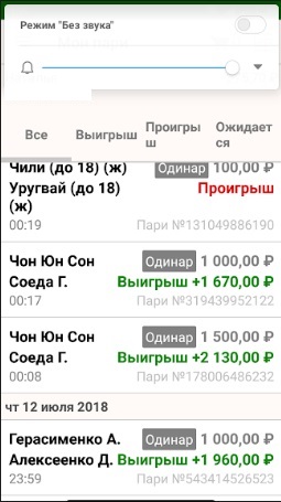 Ставка по Ци Мэнь дУНЬ цЗЯ , выигрыш — эксперимент